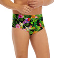Tropical Hawaiian Fruits Pattern Print Men's Briefs