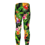 Tropical Hawaiian Fruits Pattern Print Men's leggings