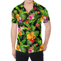 Tropical Hawaiian Fruits Pattern Print Men's Shirt