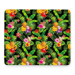 Tropical Hawaiian Fruits Pattern Print Mouse Pad
