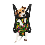 Tropical Hawaiian Fruits Pattern Print Pet Carrier Backpack