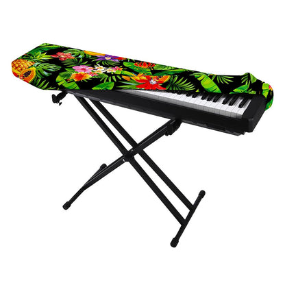 Tropical Hawaiian Fruits Pattern Print Piano Keyboard Cover