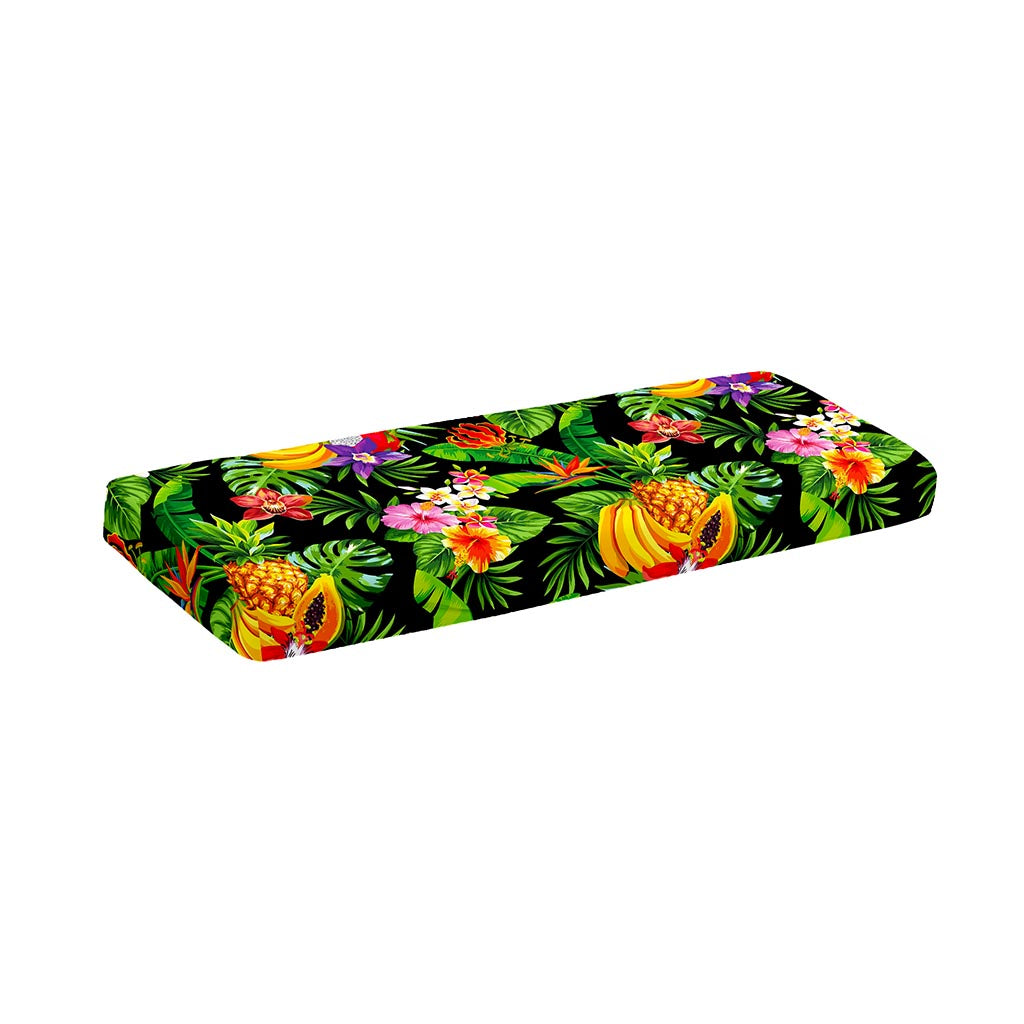 Tropical Hawaiian Fruits Pattern Print Piano Keyboard Cover