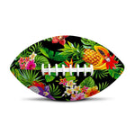 Tropical Hawaiian Fruits Pattern Print Rugby Ball