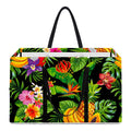 Tropical Hawaiian Fruits Pattern Print Utility Tote Bag