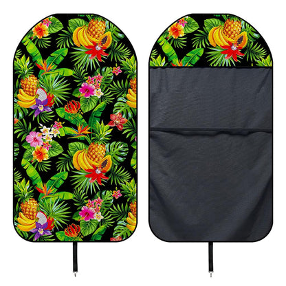 Tropical Hawaiian Fruits Pattern Print Waterproof Car Seat Cover