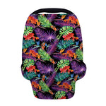 Tropical Hawaiian Jungle Print Baby Seat Cover