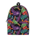 Tropical Hawaiian Jungle Print School Backpack