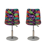 Tropical Hawaiian Jungle Print Bar Stool Covers