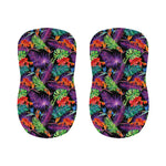 Tropical Hawaiian Jungle Print Bar Stool Covers