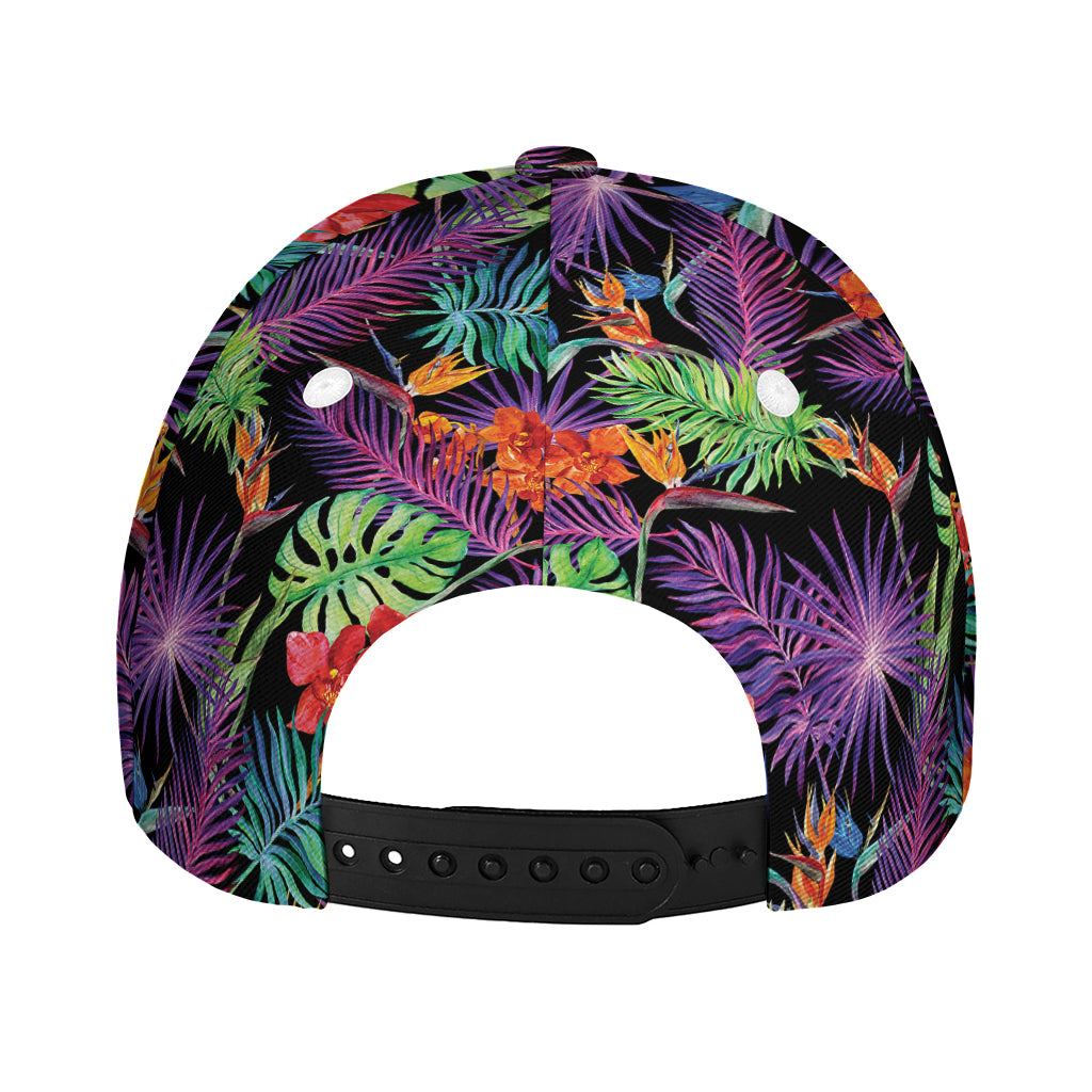 Tropical Hawaiian Jungle Print Baseball Cap