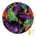 Tropical Hawaiian Jungle Print Basketball