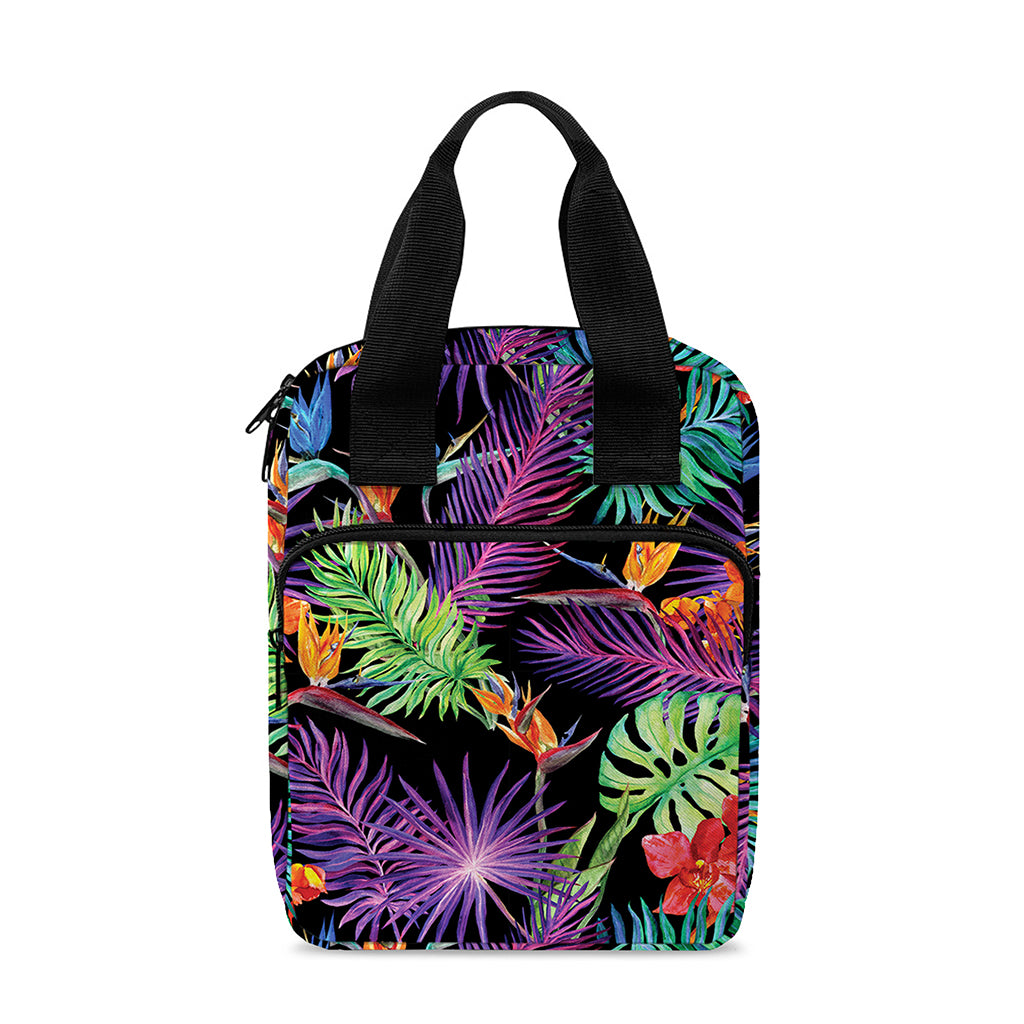 Tropical Hawaiian Jungle Print Bible Tote Bag