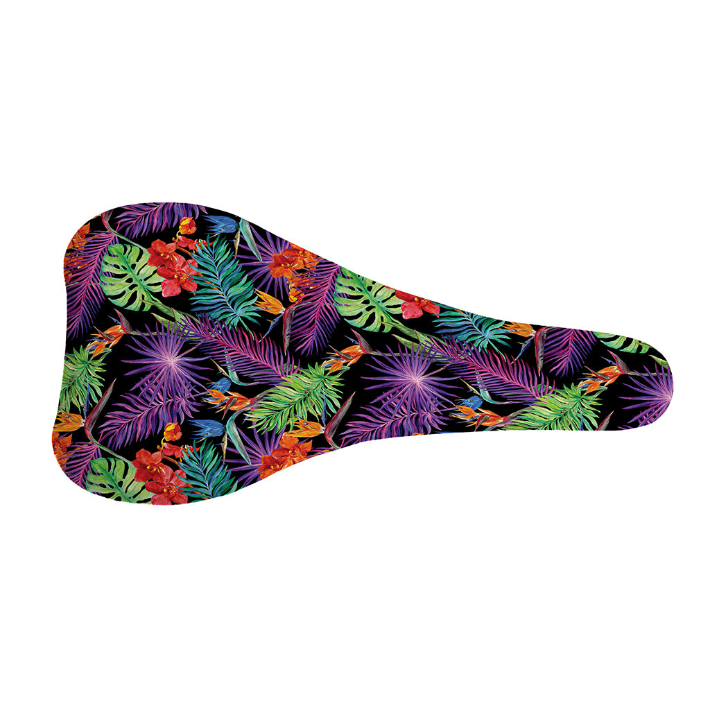 Tropical Hawaiian Jungle Print Bicycle Seat Cover