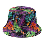 Tropical Hawaiian Jungle Print Bucket Hat