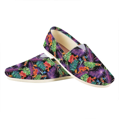 Tropical Hawaiian Jungle Print Casual Shoes