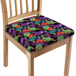 Tropical Hawaiian Jungle Print Chair Cushion Cover