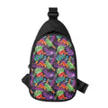 Tropical Hawaiian Jungle Print Sling Bag