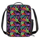 Tropical Hawaiian Jungle Print Crossbody Lunch Bag