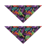 Tropical Hawaiian Jungle Print Dog Bandana