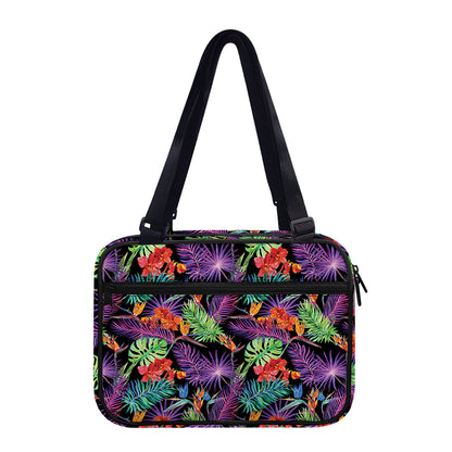 Tropical Hawaiian Jungle Print Double Strap Bible Bag