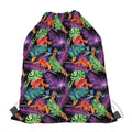 Tropical Hawaiian Jungle Print Drawstring Bag