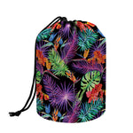 Tropical Hawaiian Jungle Print Drawstring Makeup Bag