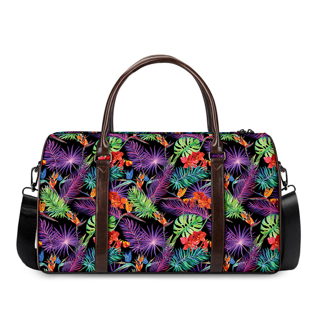 Tropical Hawaiian Jungle Print Duffle Bag