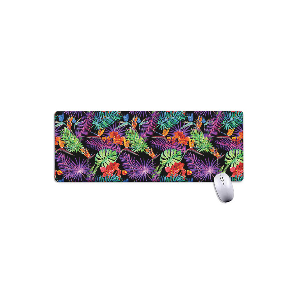 Tropical Hawaiian Jungle Print Extended Mouse Pad