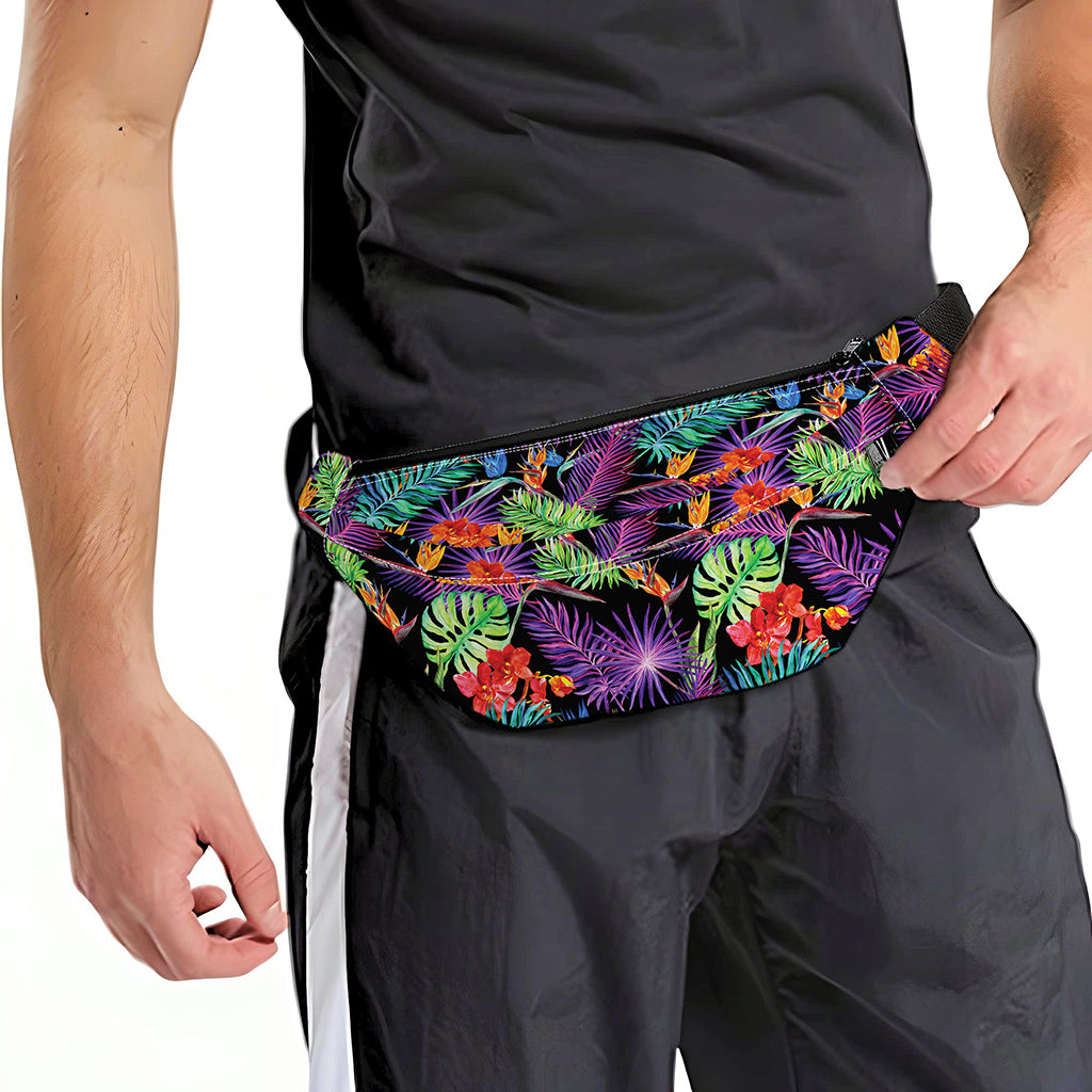 Tropical Hawaiian Jungle Print Fanny Pack