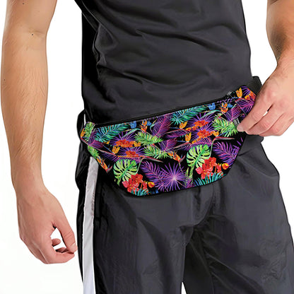 Tropical Hawaiian Jungle Print Fanny Pack