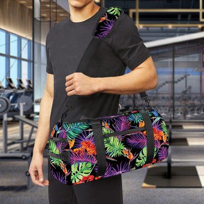 Tropical Hawaiian Jungle Print Gym Bag