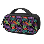 Tropical Hawaiian Jungle Print Insulin Cooler Travel Case