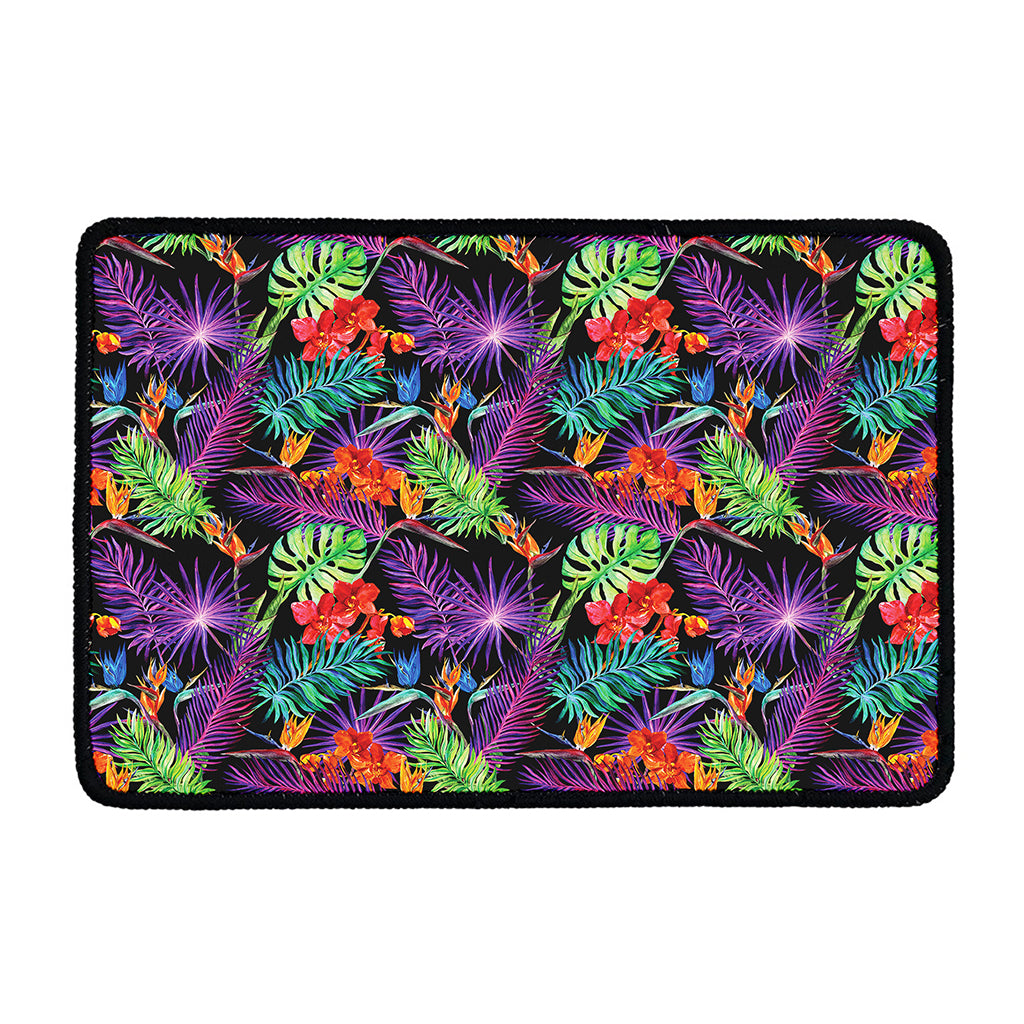 Tropical Hawaiian Jungle Print Kitchen Mat