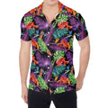 Tropical Hawaiian Jungle Print Men's Shirt