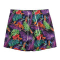 Tropical Hawaiian Jungle Print Mesh Shorts