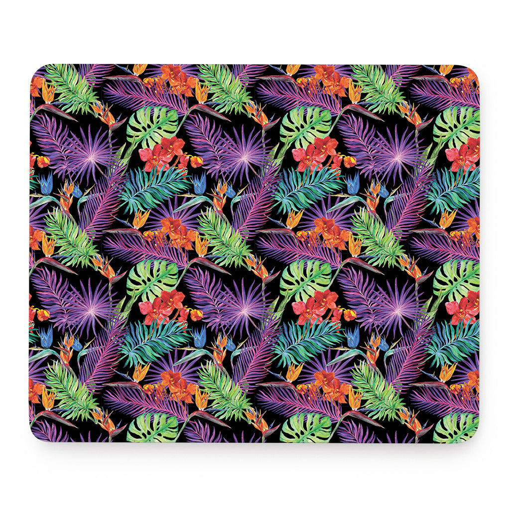 Tropical Hawaiian Jungle Print Mouse Pad