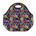 Tropical Hawaiian Jungle Print Neoprene Lunch Bag