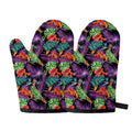 Tropical Hawaiian Jungle Print Oven Mitts