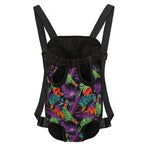 Tropical Hawaiian Jungle Print Pet Carrier Backpack