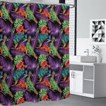 Tropical Hawaiian Jungle Print Premium Shower Curtain