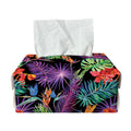 Tropical Hawaiian Jungle Print Rectangle Tissue Box Cover