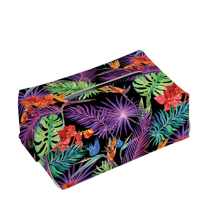 Tropical Hawaiian Jungle Print Rectangle Tissue Box Cover