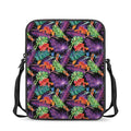 Tropical Hawaiian Jungle Print Rectangular Crossbody Bag