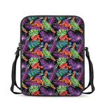 Tropical Hawaiian Jungle Print Rectangular Crossbody Bag