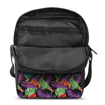Tropical Hawaiian Jungle Print Rectangular Crossbody Bag