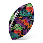 Tropical Hawaiian Jungle Print Rugby Ball