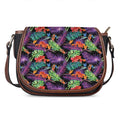 Tropical Hawaiian Jungle Print Saddle Bag