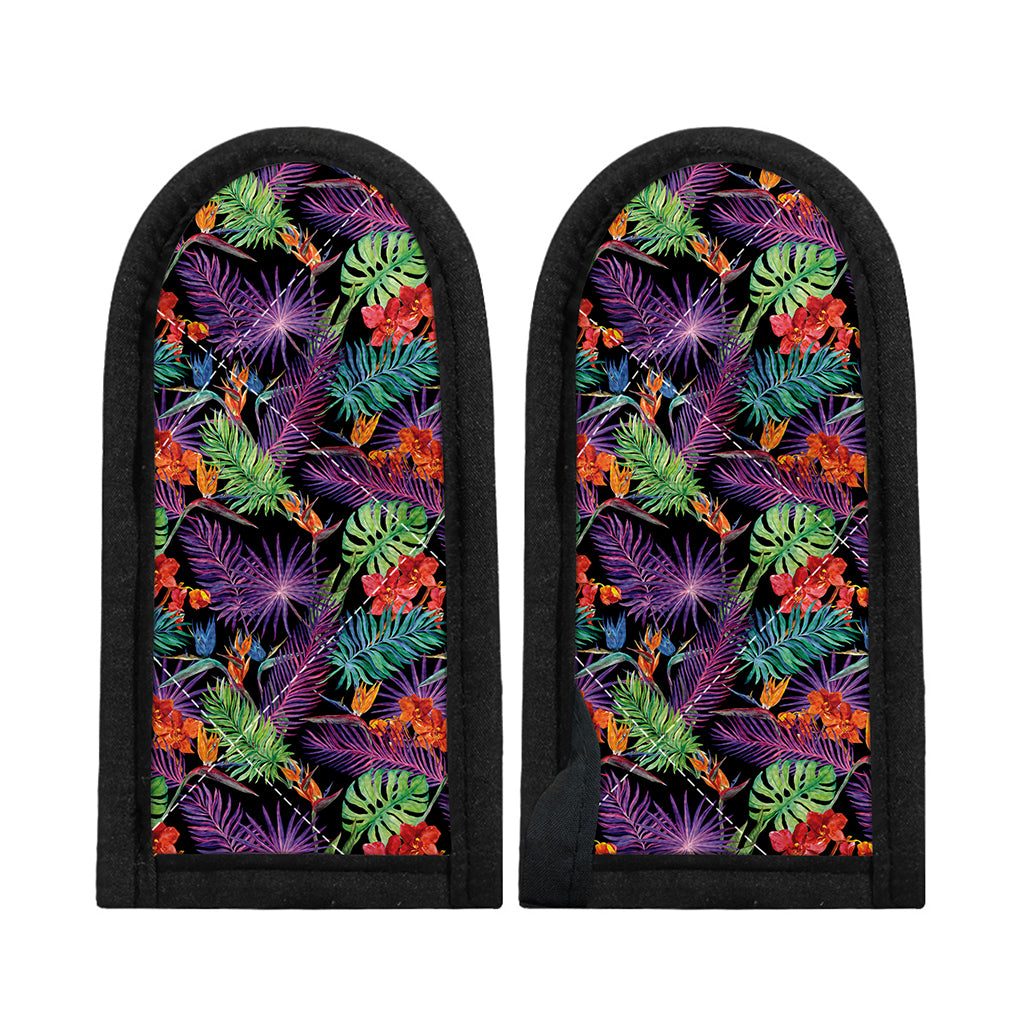 Tropical Hawaiian Jungle Print Skillet Handle Cover