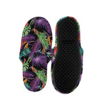 Tropical Hawaiian Jungle Print Slippers